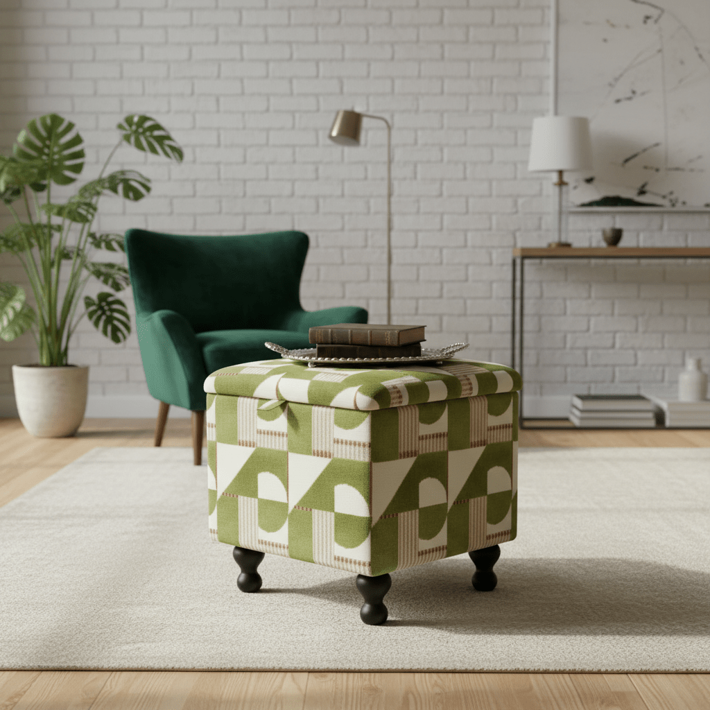 High - Density Foam Storage Ottoman – Superior Comfort & Designer Seating - ISTOOLS
