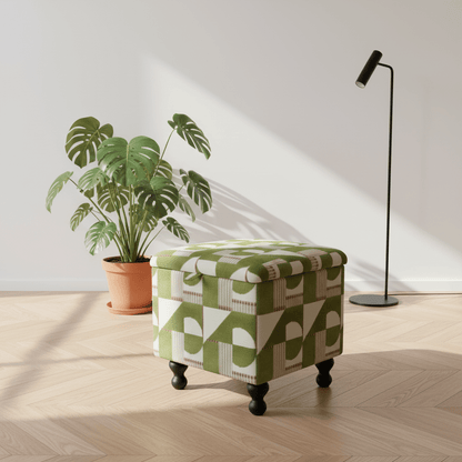 High - Density Foam Storage Ottoman – Superior Comfort & Designer Seating - ISTOOLS