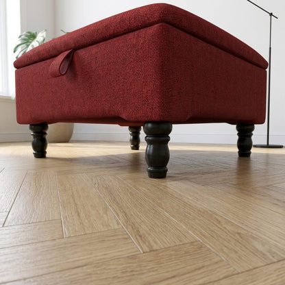 HIGH END SQUARE STORAGE OTTOMAN LIVING ROOM FURNITURE - ISTOOLS