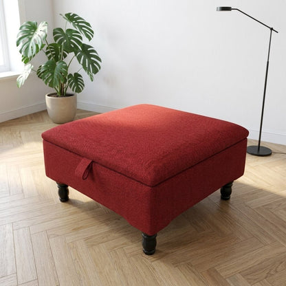 HIGH END SQUARE STORAGE OTTOMAN LIVING ROOM FURNITURE - ISTOOLS
