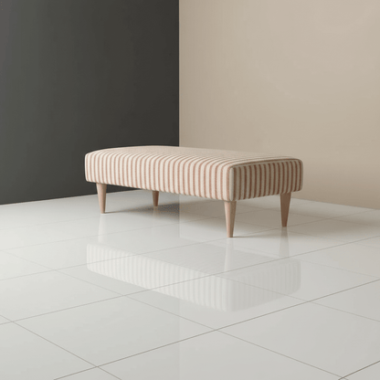 High - End Upholstered Bed End Bench with Patterned Lid – Multi - Functional Storage & Seating - ISTOOLS