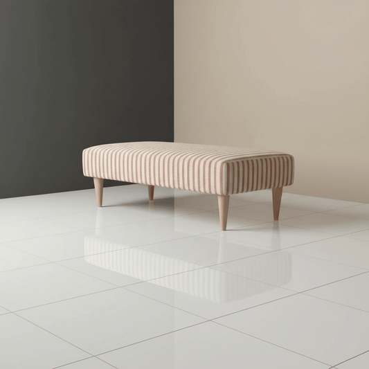 High - End Upholstered Bed End Bench with Patterned Lid – Multi - Functional Storage & Seating - ISTOOLS