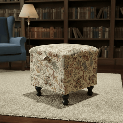 iLiv Heritage Small Storage Ottoman – Multi - Purpose Coffee Table & Footstool - ISTOOLS