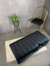 Black Ottoman Bench Coffee Table For Living Room | Footstool Storage Bench Seat