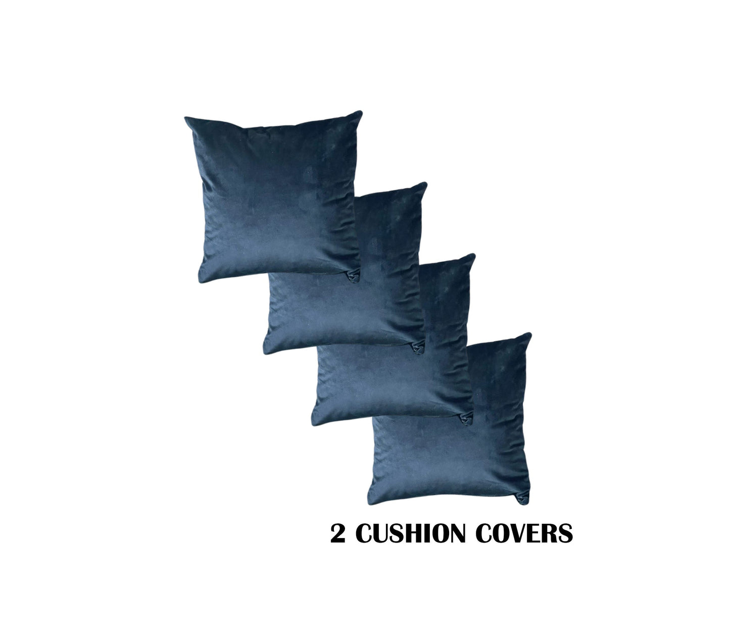 Large Black Square Coffee Table | Black Velvet Chesterfield Pouffe & Coffee Table - ISTOOLS