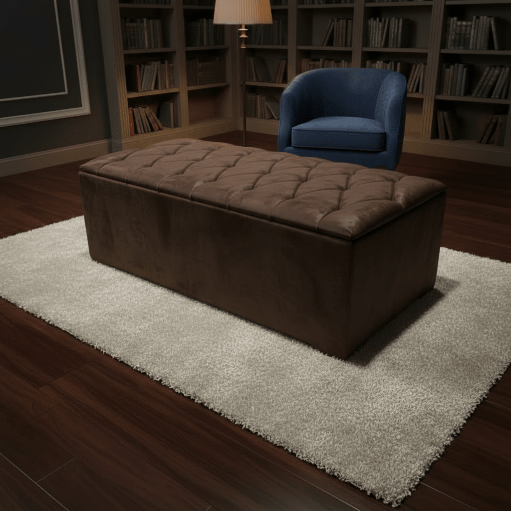 Large Ottoman Deep Bedroom Storage Box Chesterfield Bench Seat – ISTOOLS - ISTOOLS