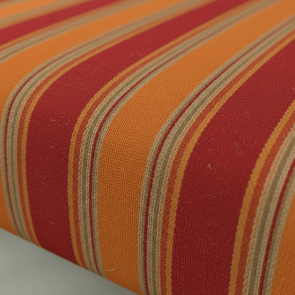 Large Rectangular Coffee Table Seat – Multi - Toned Fabric Bench for Living Room - ISTOOLS
