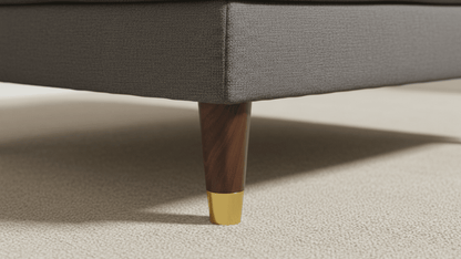 Light Brown tilt legs with gold cap - ISTOOLS