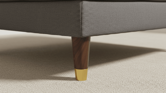 Light Brown tilt legs with gold cap - ISTOOLS