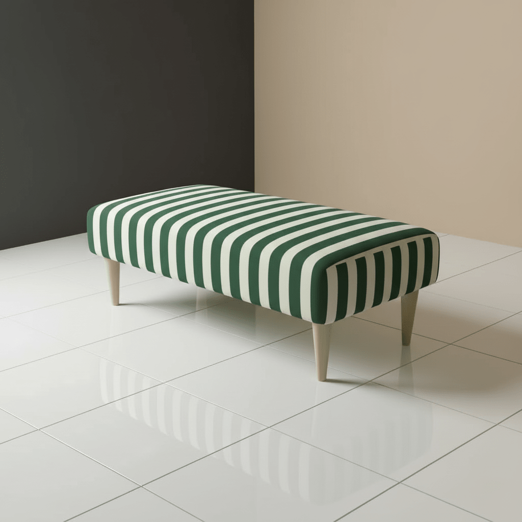 Long Cushioned Bedroom Seat – Seamless Upholstered Bench for Stylish UK Interiors - ISTOOLS