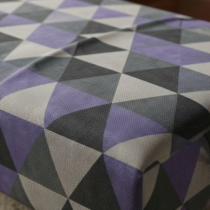 Luxury Blanket Box Hand - Upholstered Abstract Style Storage - ISTOOLS