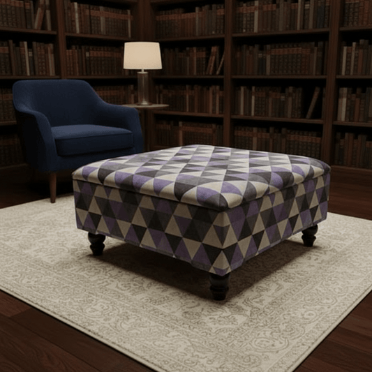 Luxury Blanket Box Hand - Upholstered Plain Solid Storage - ISTOOLS