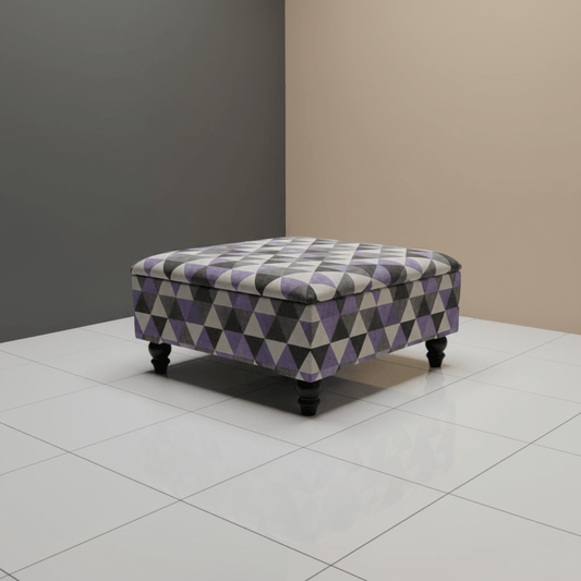Luxury Blanket Box Hand - Upholstered Plain Solid Storage - ISTOOLS