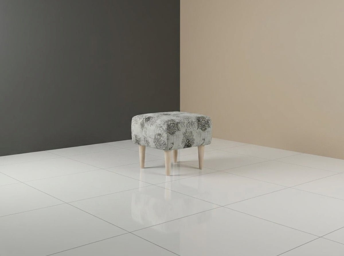Luxury Blanket Box Storage Ottoman Expressive Motif - ISTOOLS