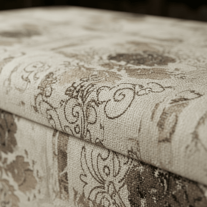 Luxury Blanket Box Storage Ottoman Expressive Motif - ISTOOLS