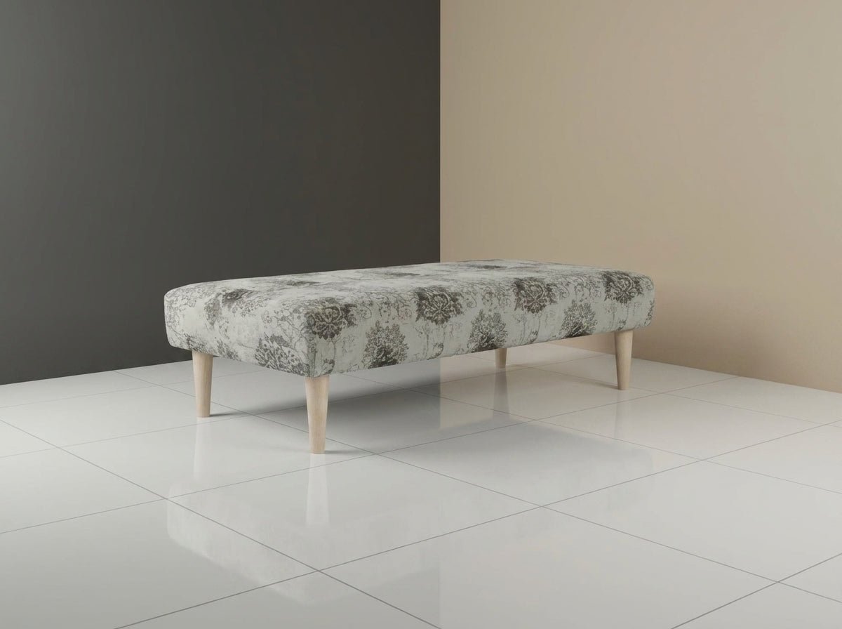 Luxury Blanket Box Storage Ottoman Expressive Motif - ISTOOLS