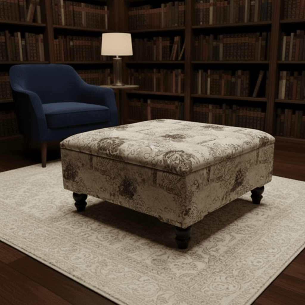 Luxury Blanket Box Storage Ottoman Smooth Clean Finish - ISTOOLS