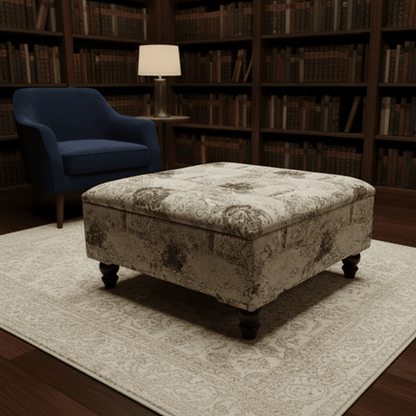 Luxury Blanket Box Storage Ottoman Smooth Clean Finish - ISTOOLS