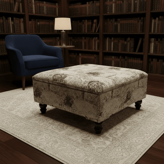 Luxury Blanket Box Storage Ottoman Smooth Clean Finish - ISTOOLS