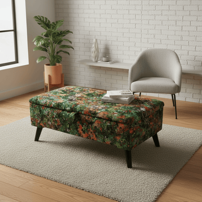 Luxury End of Bed Storage Bench – Handcrafted Ottoman with Deep Storage | istools - ISTOOLS