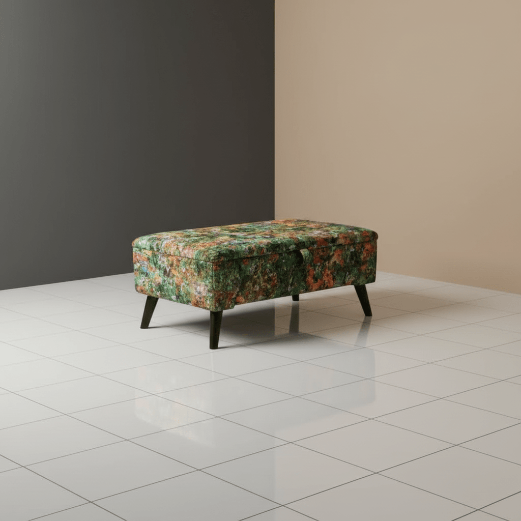Luxury End of Bed Storage Bench – Handcrafted Ottoman with Deep Storage | istools - ISTOOLS