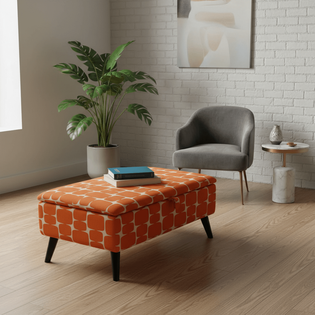 Luxury End of Bed Storage Bench – Multi - Purpose Footstool & Hidden Storage - ISTOOLS