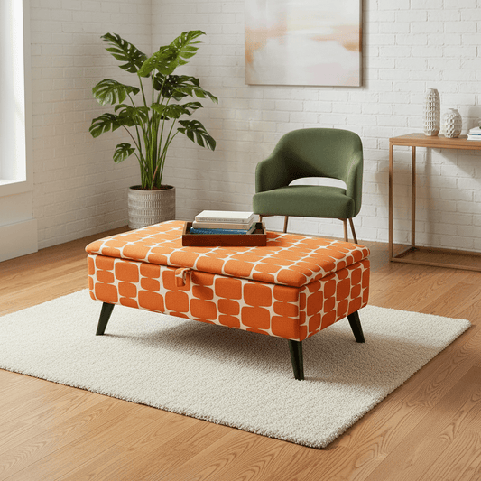 Luxury End of Bed Storage Bench – Multi - Purpose Footstool & Hidden Storage - ISTOOLS