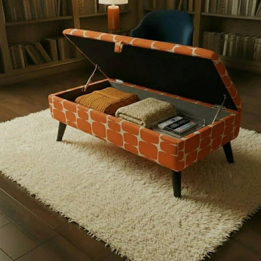 Luxury End of Bed Storage Bench – Multi-Purpose Footstool & Hidden Storage - ISTOOLS