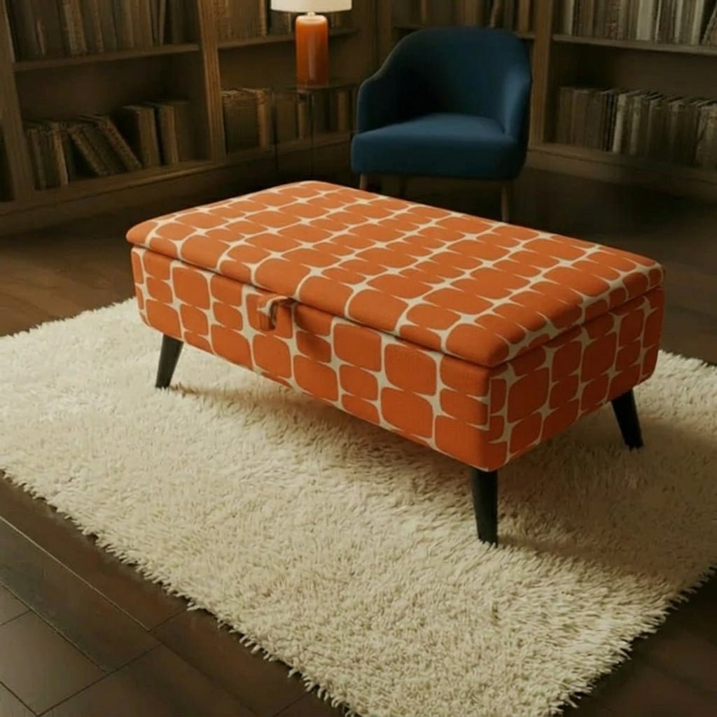 Luxury End of Bed Storage Bench – Multi-Purpose Footstool & Hidden Storage - ISTOOLS
