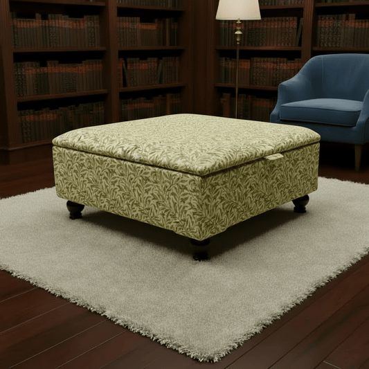 Luxury Hallway Entrance Bench with Ottoman Storage – Stylish & Multi - Functional - ISTOOLS