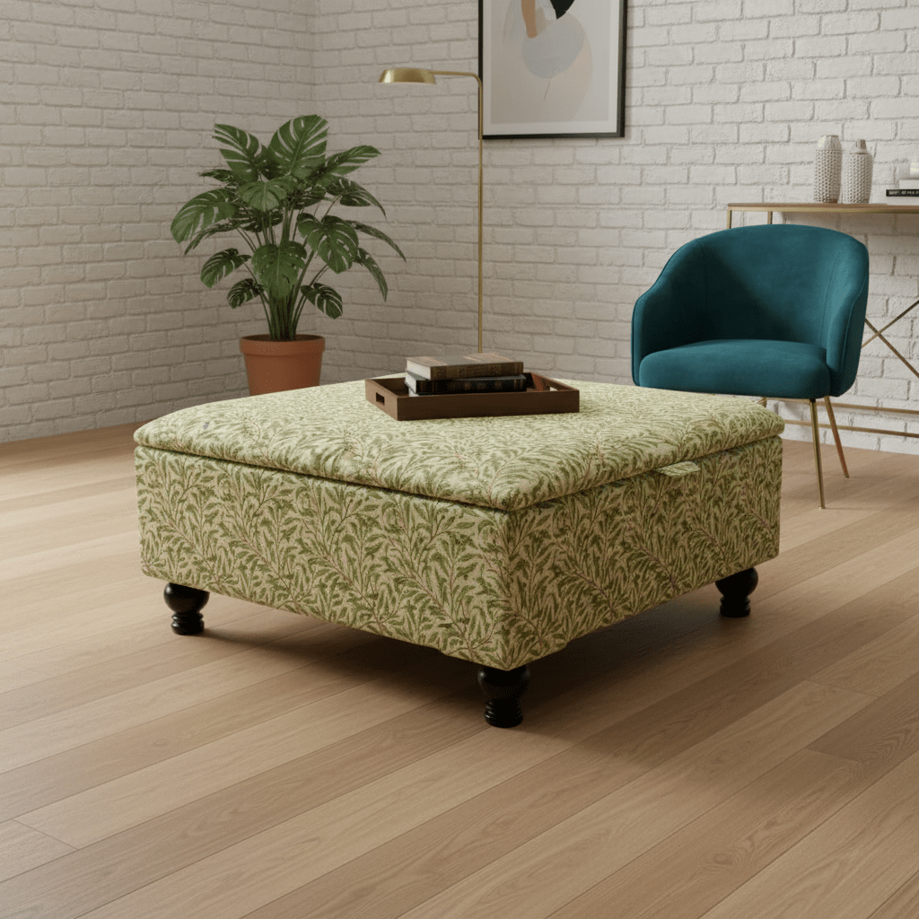 Luxury Hallway Entrance Bench with Ottoman Storage – Stylish & Multi - Functional - ISTOOLS