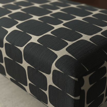 Luxury Hand - stitched Detail Seating Ottoman Bench – Multi - Functional Coffee Table - ISTOOLS