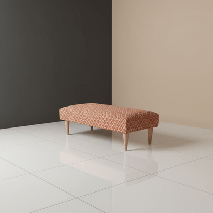 Luxury Hand - stitched Detail Seating Ottoman Bench – Multi - Functional Coffee Table - ISTOOLS