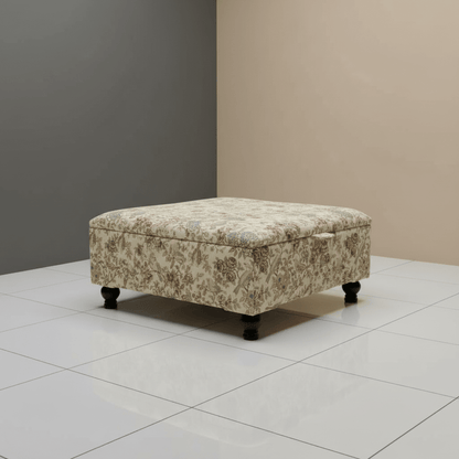 Luxury Large Footstool Ottoman with Hidden Storage - ISTOOLS