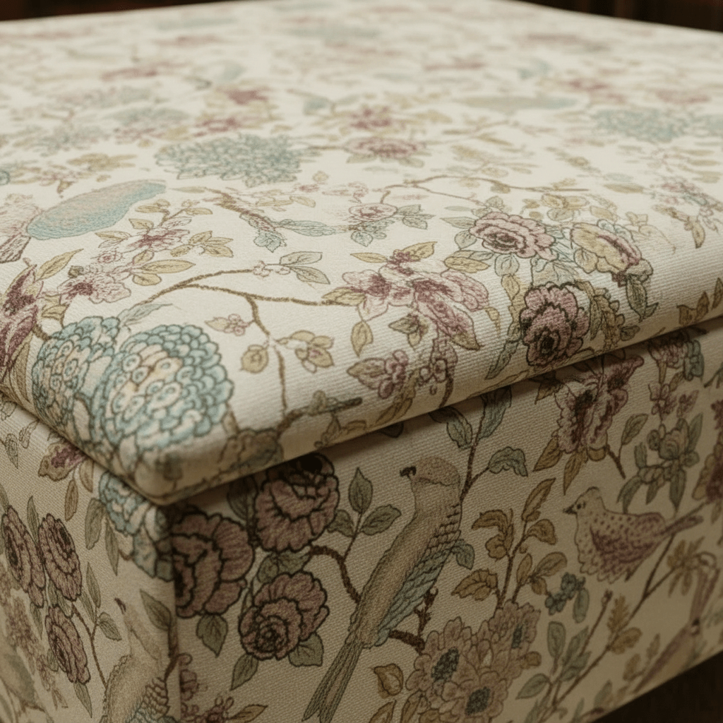 Luxury Large Footstool Ottoman with Hidden Storage - ISTOOLS