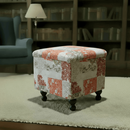 Luxury Square Blanket Box Hidden Storage Contemporary Aesthetic - ISTOOLS
