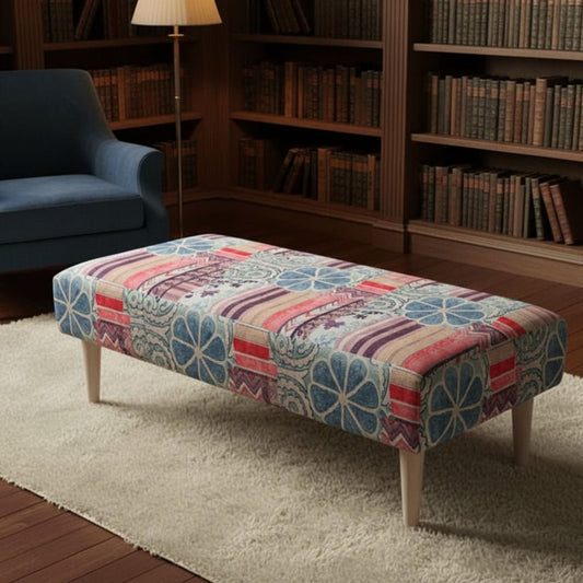 Luxury Storage Box Bench Designer Pattern Craftsmanship - ISTOOLS