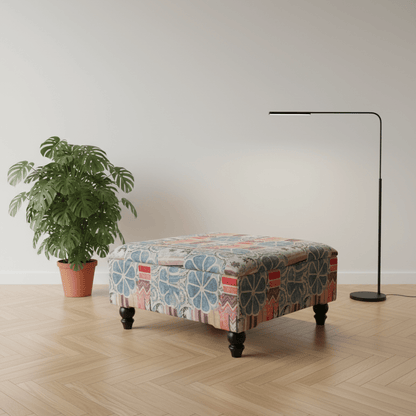 Luxury Storage Footstool Bench Clean Solid Craftsmanship - ISTOOLS