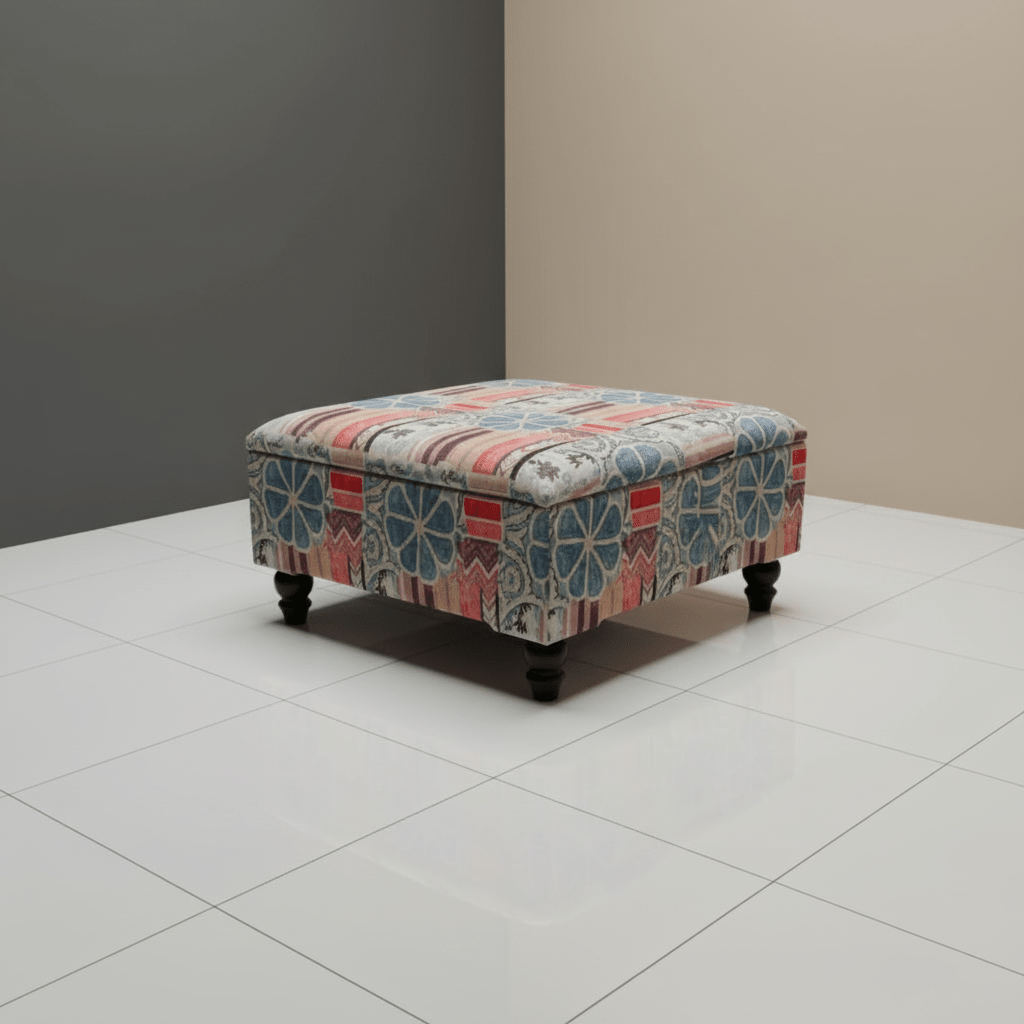 Luxury Storage Footstool Bench Clean Solid Craftsmanship - ISTOOLS