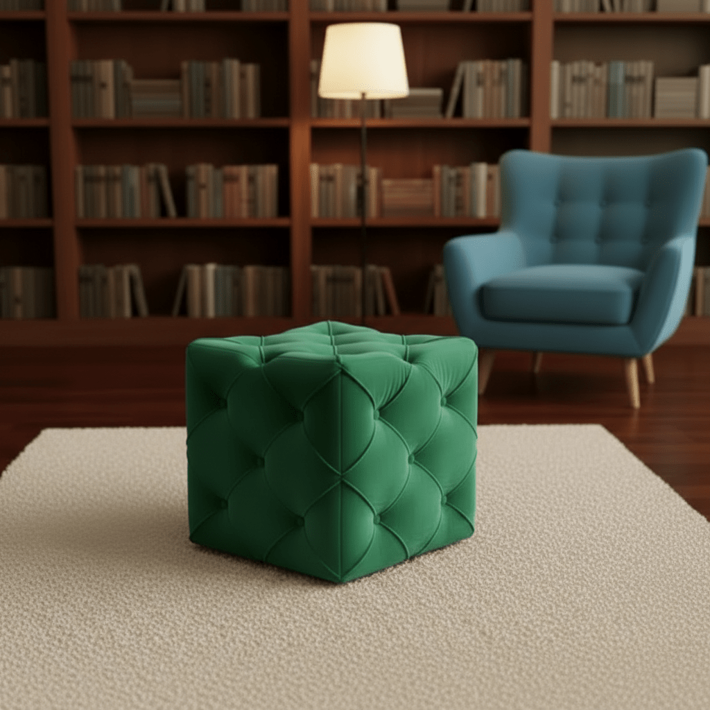 Luxury Storage Ottoman Bench | Deep Buttoned Coffee Table – ISTOOLS - ISTOOLS