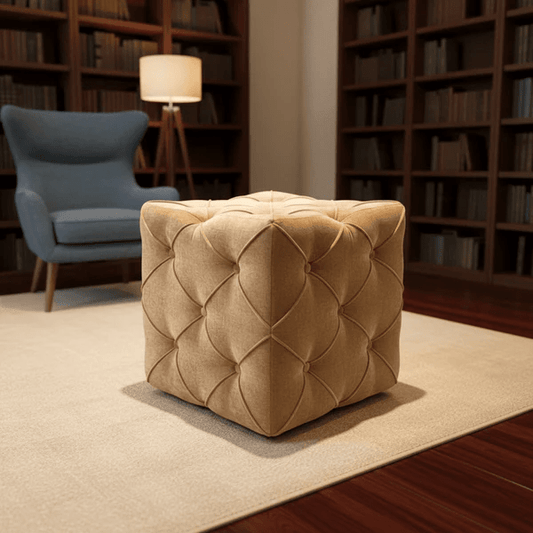 Luxury Storage Ottoman Bench | Deep Buttoned Coffee Table – ISTOOLS - ISTOOLS