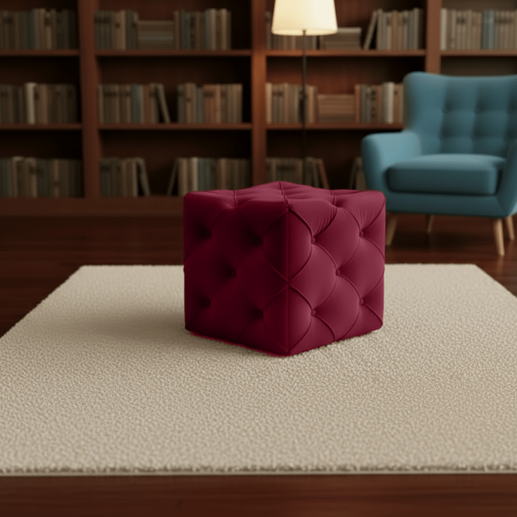 Luxury Storage Ottoman Bench | Deep Buttoned Coffee Table – ISTOOLS - ISTOOLS