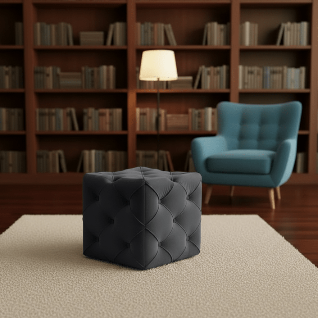 Luxury Storage Ottoman Bench | Deep Buttoned Coffee Table – ISTOOLS - ISTOOLS