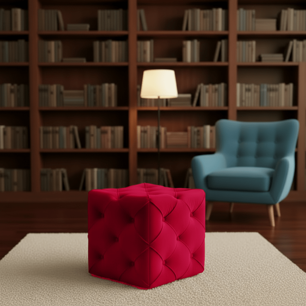 Luxury Storage Ottoman Bench | Deep Buttoned Coffee Table – ISTOOLS - ISTOOLS