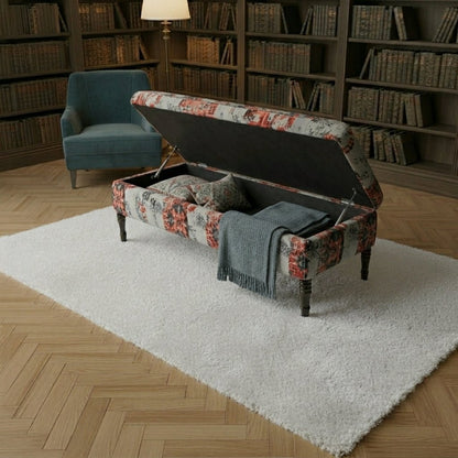 Luxury Upholstered Bench Multi-Toned Designer Finish - ISTOOLS