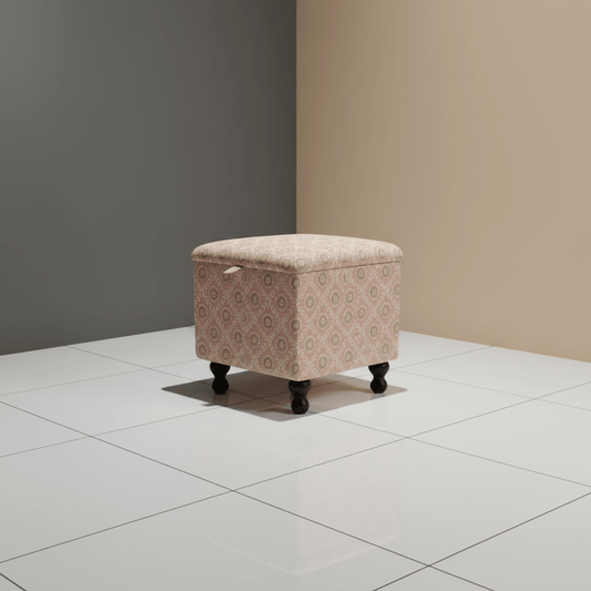 Luxury Velvet - Feel Ottoman – Designer Soft Touch Footstool with Storage UK - ISTOOLS