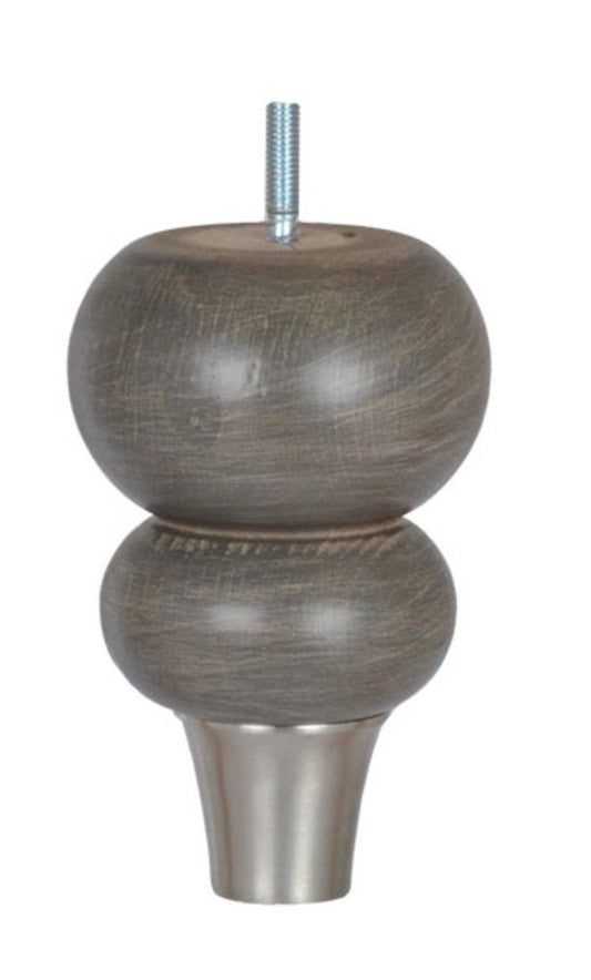 Made to measure available | bespoke peacock green storage round grey silver cap legs - ISTOOLS