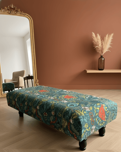 Wooden Leg Footstool Bench – Durable and Stylish UK Home Furniture - ISTOOLS