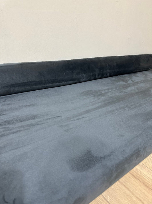 measure window bay seat with back. Grey velvet - ISTOOLS