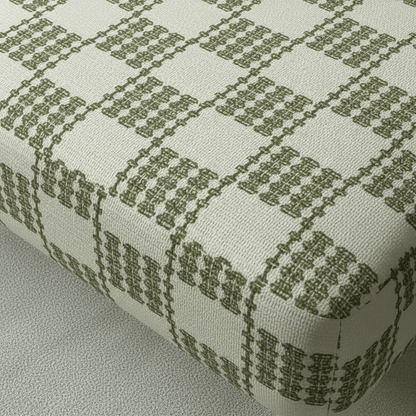 Minimalist Non - Storage Bench – Handcrafted Soft Touch Seating with Artistic Designer Fabric - ISTOOLS